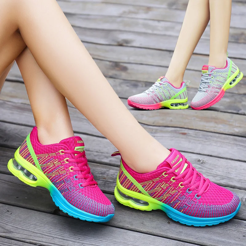 

Sports Shoes Woman Sneakers Female Running Shoes Breathable Hollow Lace-Up Women Fashion Casual Sneakers Chaussure Femme