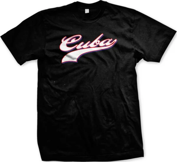 

Cuba Cuban Cubano Sporty Beisbol Futbol New Men's T-shirt