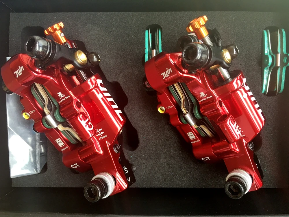 Гидравлический Тормозной диск Juin Tech гидравлический суппорт для езды на