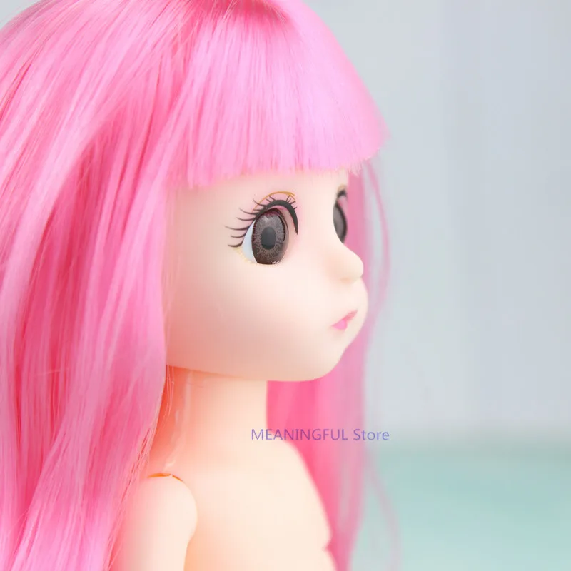 15 см каваи BJD Кукла одеваются игрушки случайная одежда доставка обувь девушка