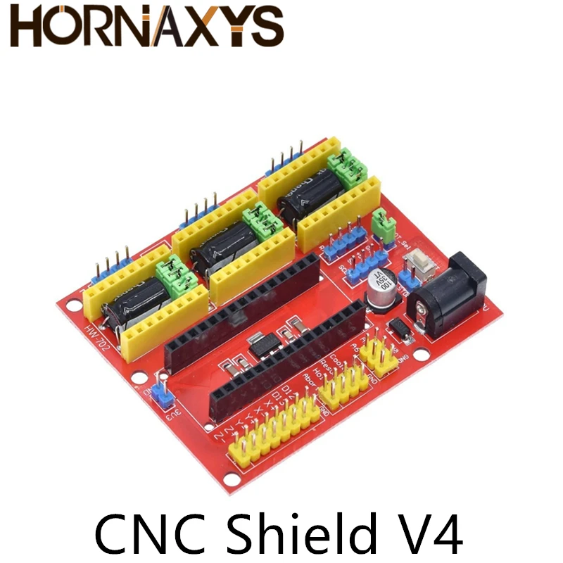 Новый ЧПУ Щит V4 щит v3 гравировальный станок/3D принтер/A4988 Плата расширения