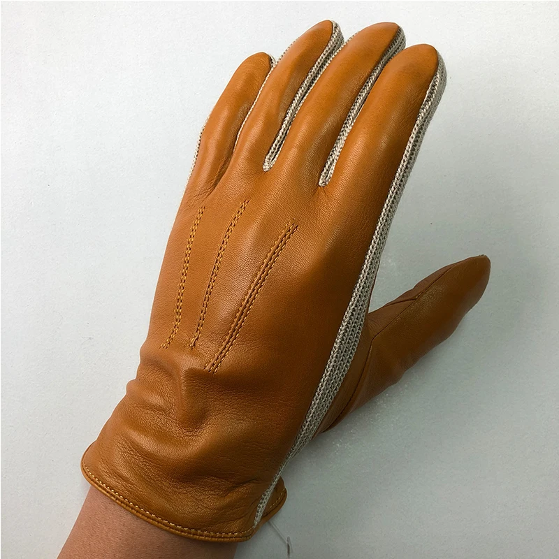 Мужские кожаные перчатки из овечьей кожи|Мужские перчатки| |