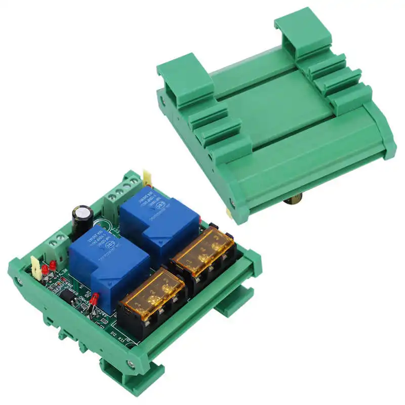 Релейный модуль 24 В 2 канала 30A Высокая мощность большой ток релейный ПЛК Модуль