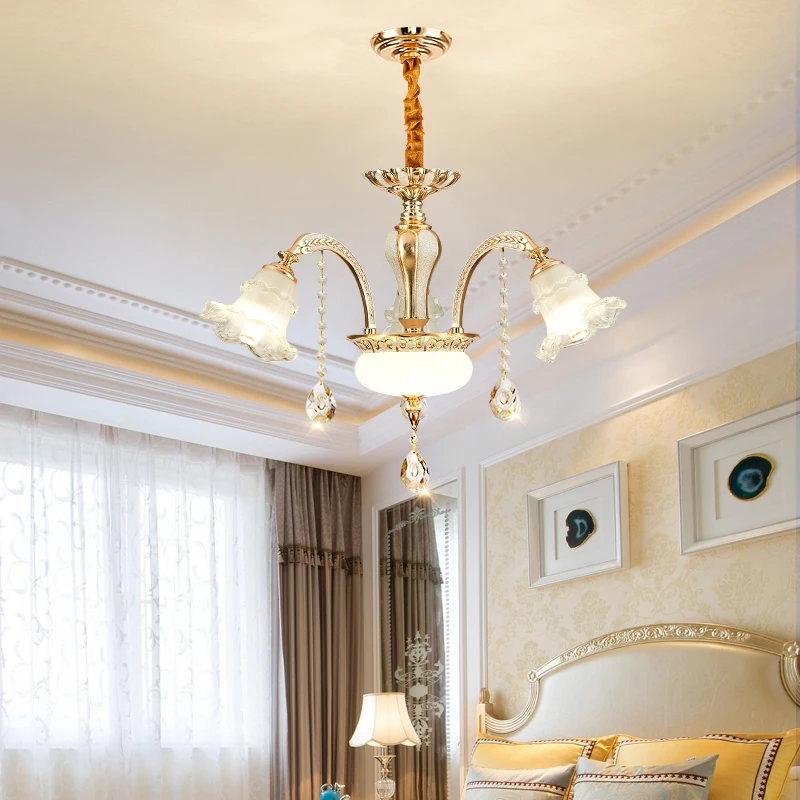 Роскошная люстра в скандинавском стиле светильник для гостиной спальни отеля