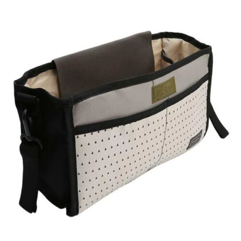 

Baby Stroller Organizer Bag Mummy Diaper Bag Hook Baby Carriage Waterproof Large Capacity Stroller Accessories Cart Hanging Bag
