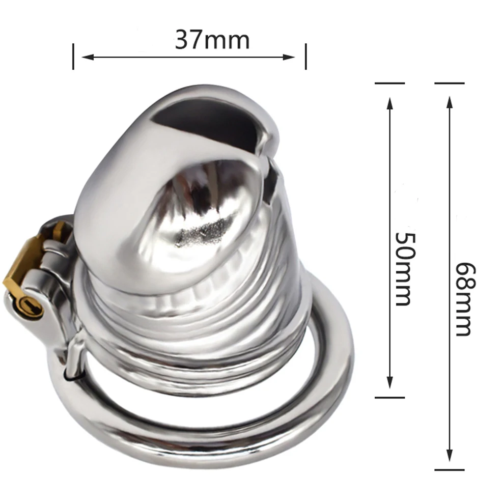 Мужской Пояс верности FAAK из нержавеющей стали эротическое изделие клетка на член
