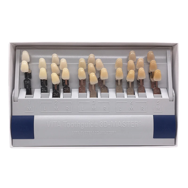 Dental Shape Guide 29 Colors fake Tooth Guide 3D Master VITA Teeth Color Plate 29 Color Shades Tooth guide Dental Lab Tools