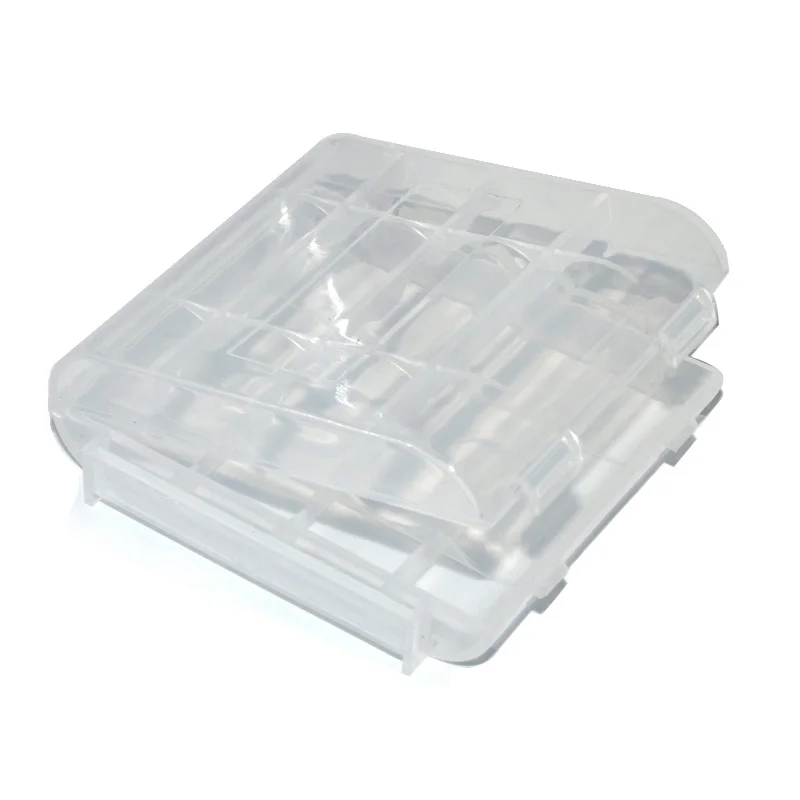 Портативный мини чехол для аккумулятора держатель хранения пластиковая коробка