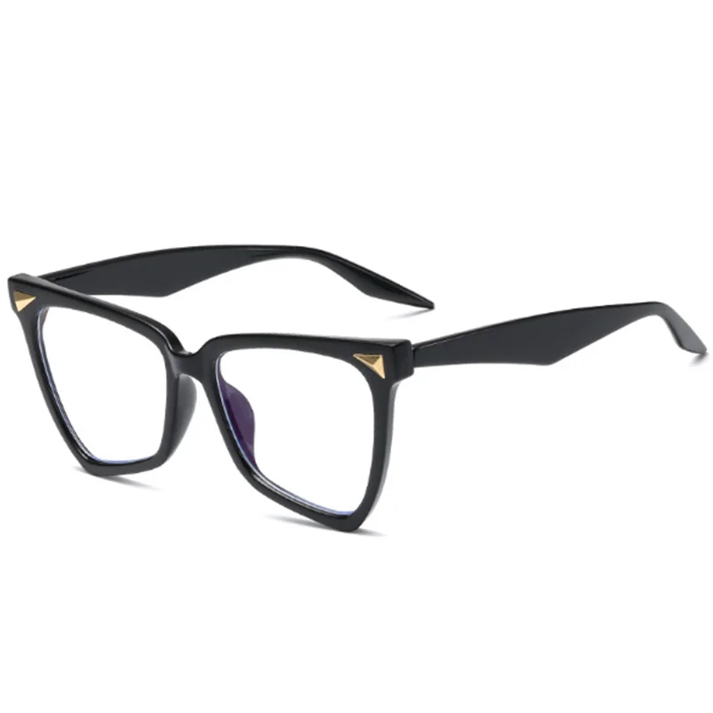 80007 радужные очки кошачий глаз с защитой от синего света оправа желеобразных