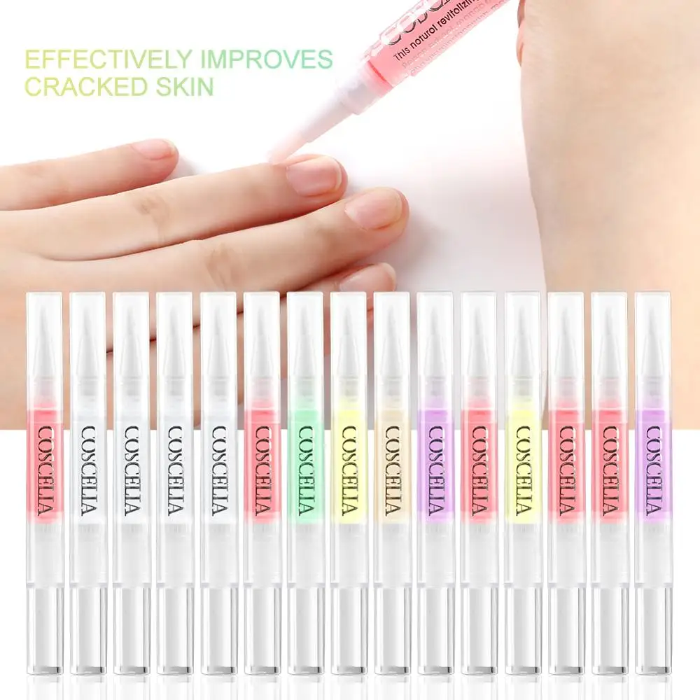 

Cuticle Oil Pen Revitalizer Oil Nail Treatment Soften Pen For Nails cuticle removal 5ml 15 smells