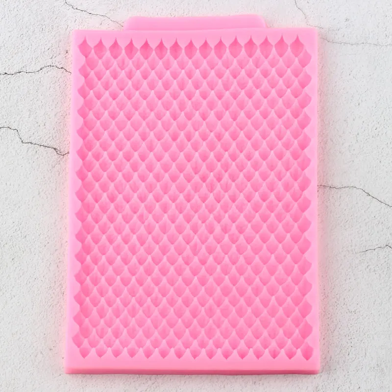 Дракон чешуя торт кайма силиконовые кружева формы Детский День Рождения Кекс