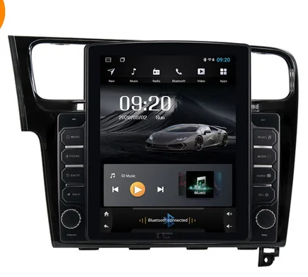 

9.7" octa core tesla style vertical screen Android 10 Car GPS video Multimedia for VW Golf 7 2014-2016