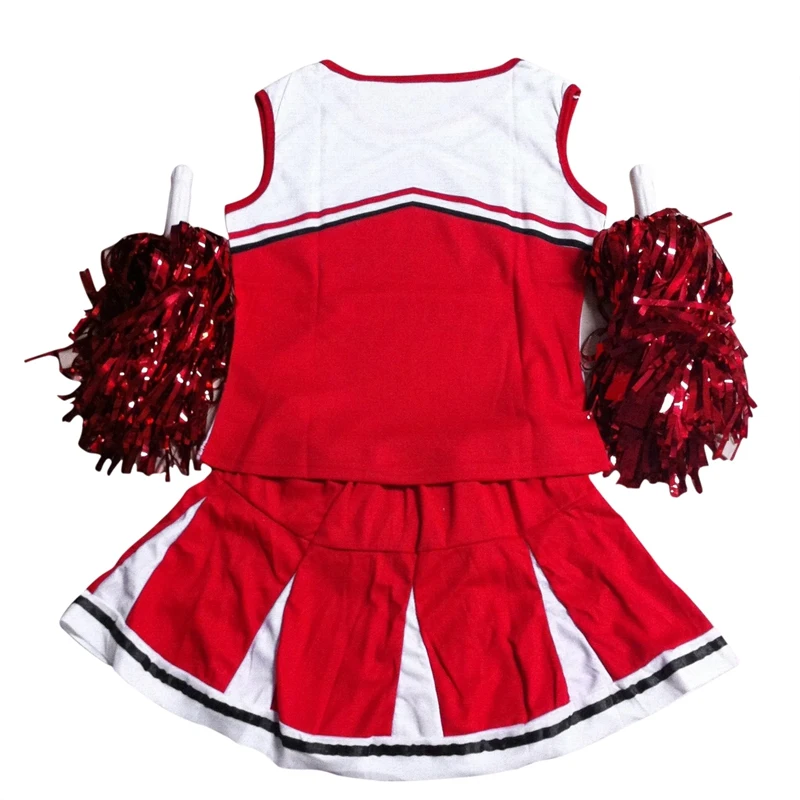 Майка-американка с помпонами и для болельщиков L (38-40) 2 шт./м (34-36) костюм из