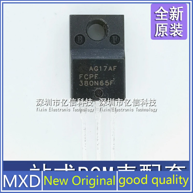 

5 шт./лот новый оригинальный FCPF380N65F FET 10.2A 650V in-line TO220F хорошее качество