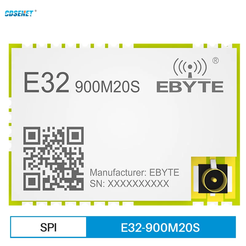 Чип CDSENET SX1276 868 ~ 915 МГц Lora беспроводной модуль 20 дБм 5 км Smd Rf приемопередатчик для