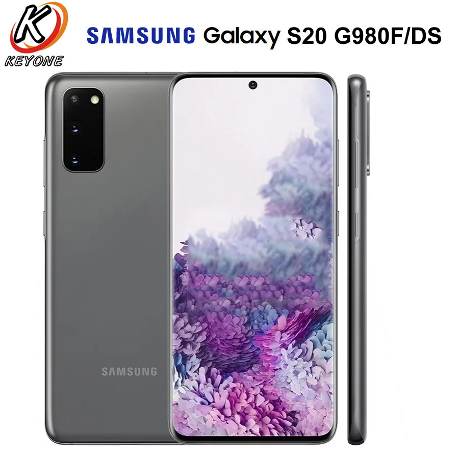 Новый Samsung Galaxy S20 G980F/DS 4G мобильный телефон 6 2 &quot8 ГБ ОЗУ 128 Гб ПЗУ OctaCore 4000 мАч 64 мп 4