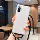 Чехол-накладка для Xiaomi Redmi Note 10 Pro Max, Redmi Note 10s, 9T, 5G, прозрачный, из ТПУ