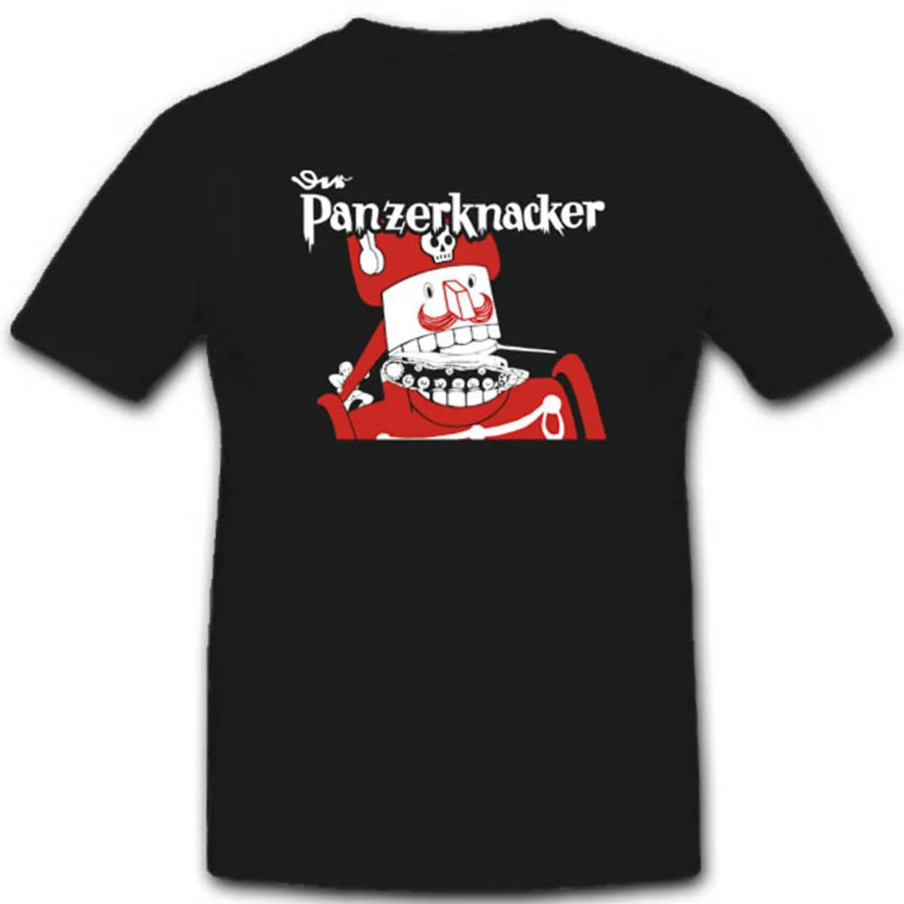 

Funny Humor Panzerknacker Wk Wh Comic Drawing T-Shirt. Summer Cotton O-Neck Short Sleeve Men's T Shirt New S-3XL