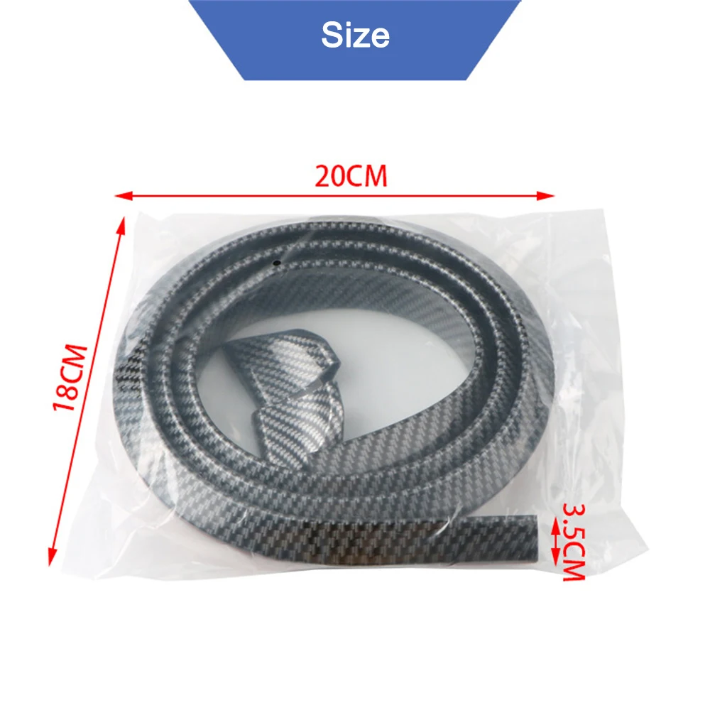 Универсальные Спойлеры из углеродного волокна для стайлинга автомобиля 1 5 м