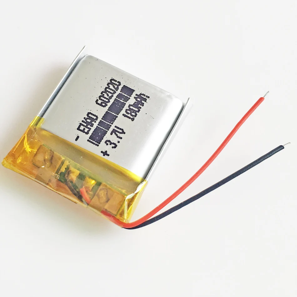 3 7 в 180 мАч литий-полимерный аккумулятор Lipo Перезаряжаемый для MP3 Bluetooth колонки