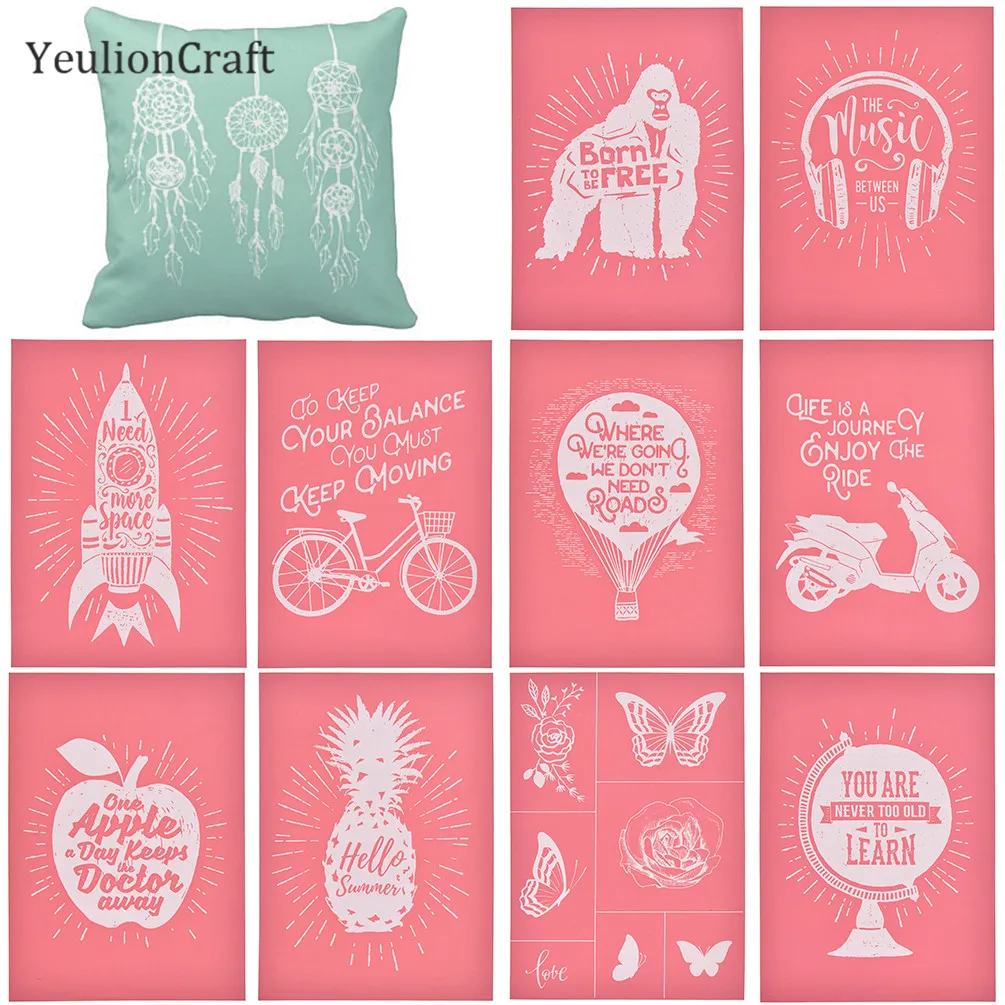 Самоклеящаяся шелковая трафаретная печать Chzimade для самостоятельной печати на