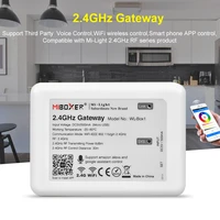 alexa and google assistant miboxer 2 4ghz gateway wl box1 wifi controller compatible with milight 2 4g rf series product