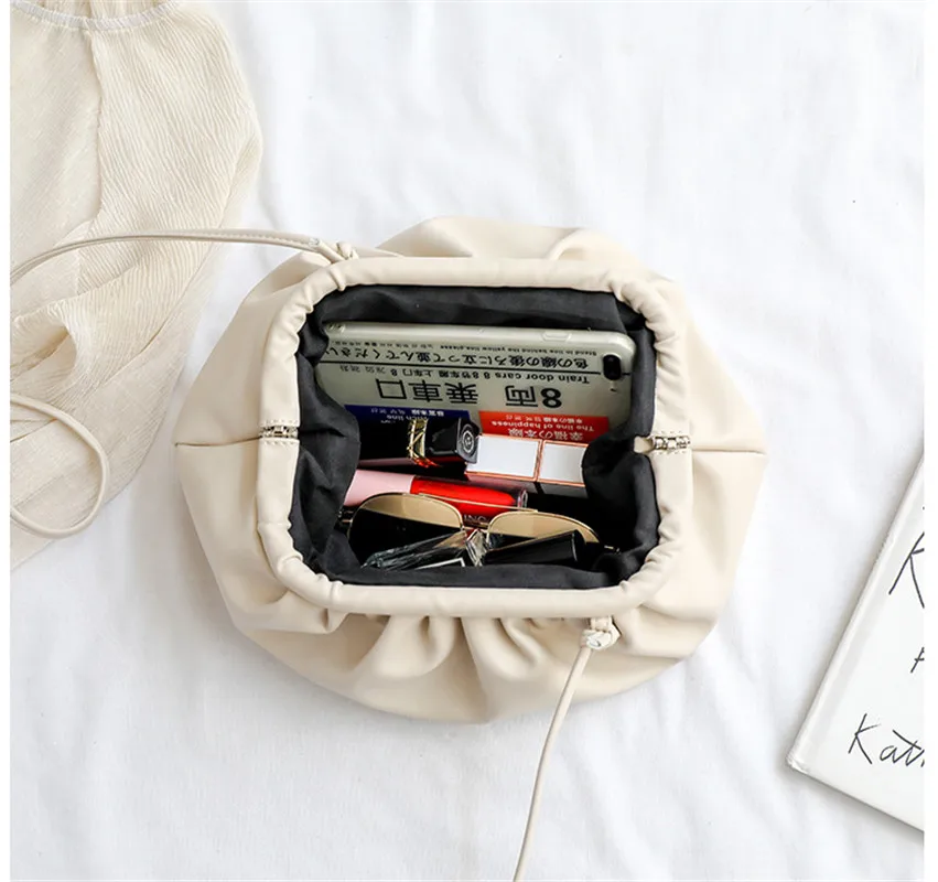 Женская сумка из искусственной кожи новинка 2019 сумка-Кроссбоди в виде пельменей