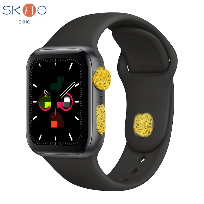 SKHO IWO 12 Watch series 5 1:1 умные часы 40 мм 44 мм Bluetooth часы iwo12 для apple iPhone IOS Android управление Siri PK IWO 11
