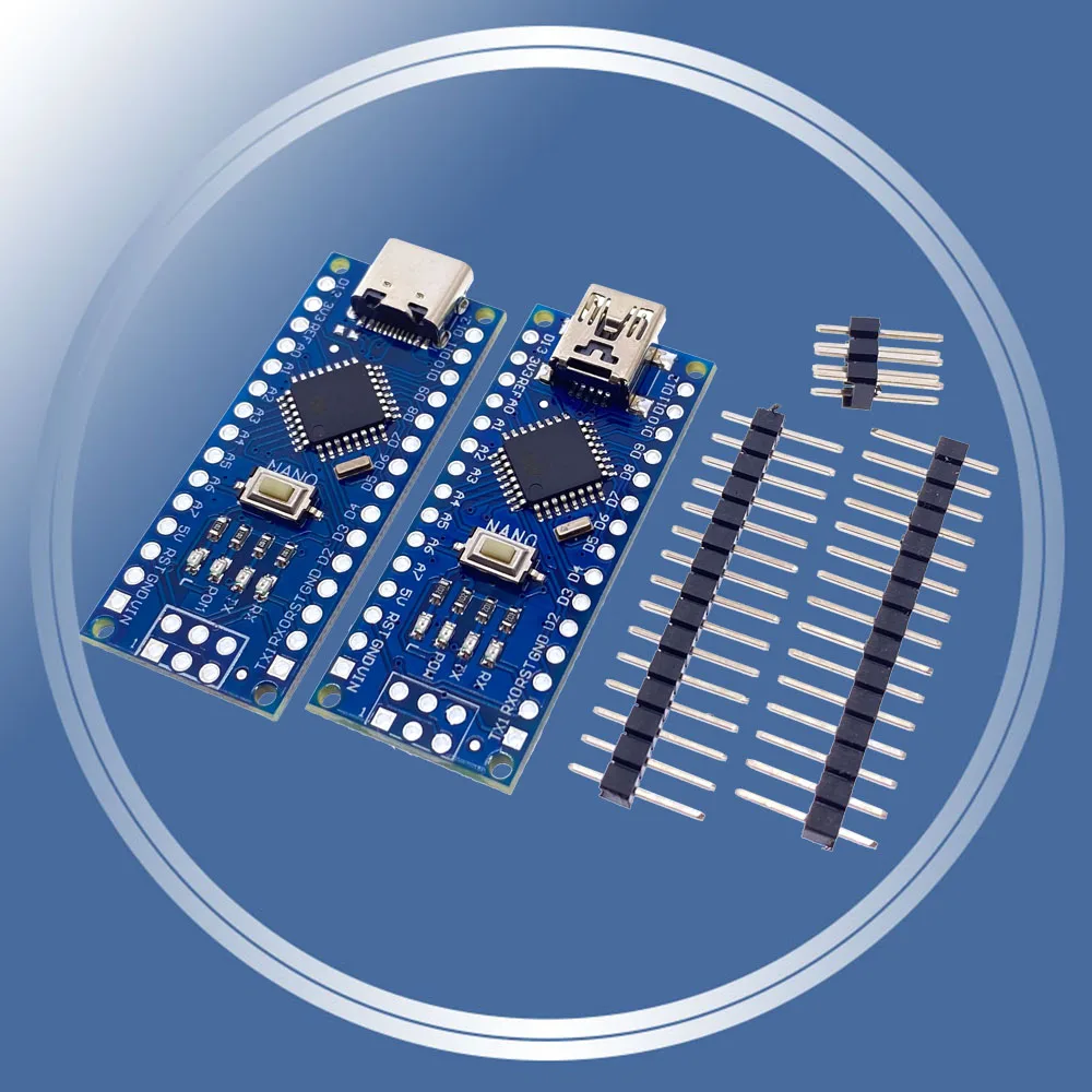 5 шт./лот мини контроллер USB Type C Nano 3 0 Atmega328P Atmega328 для Arduino CH340 CH340G 5V 16M плата модуль с