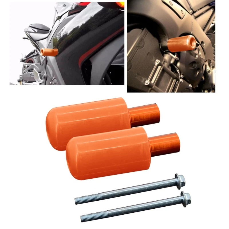 

Universal Motorcycle Frame Sliders Anti-crash Pads Anti Falling Guard Protector A0NE