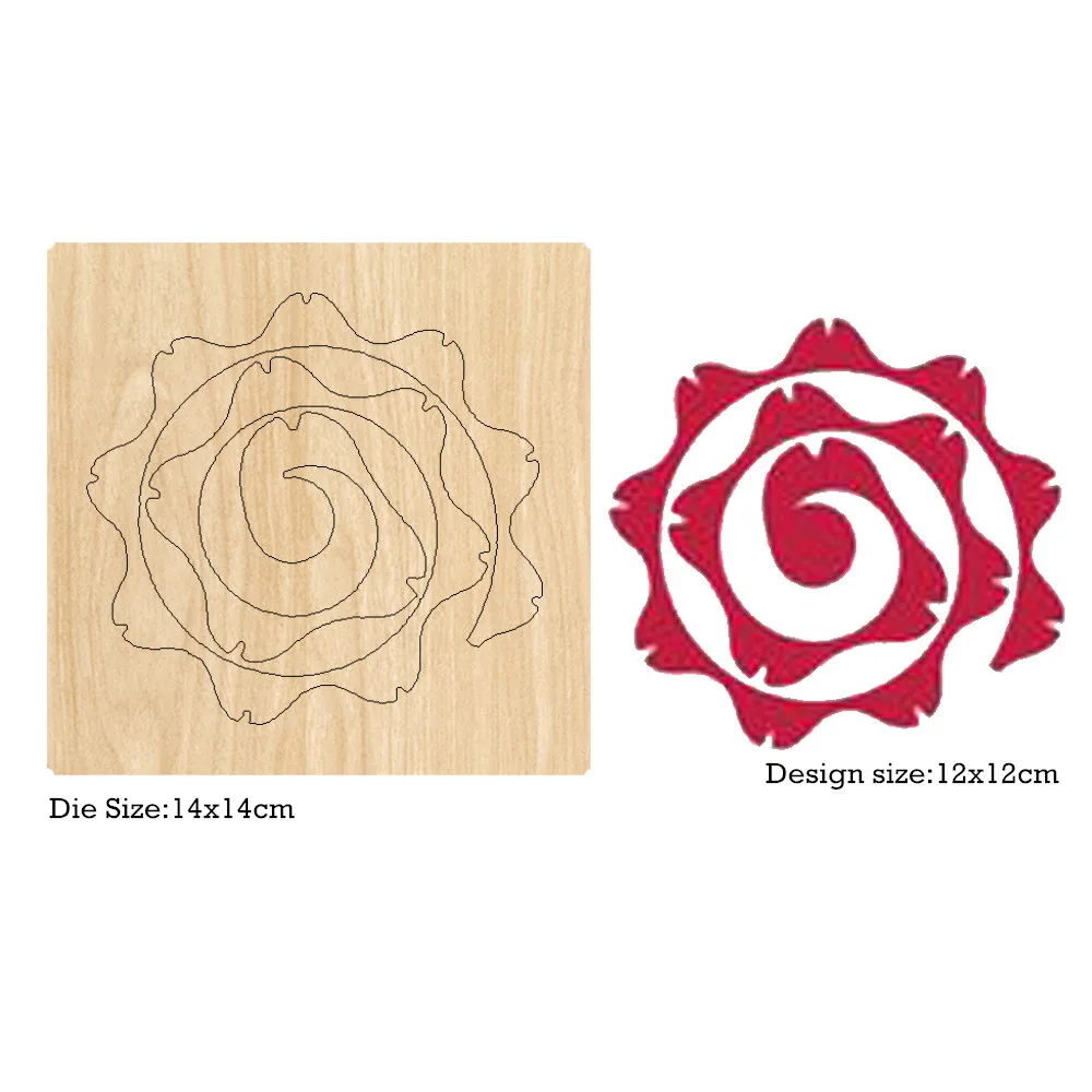 Деревянные Вырубные штампы рождественские стальные резиновые для изготовления