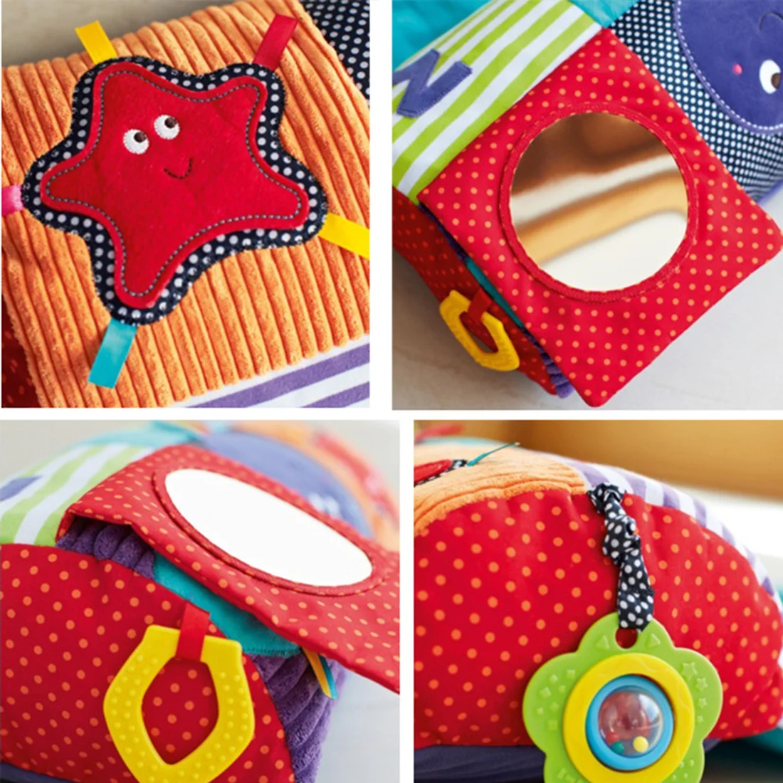 Коврик для ползания во время живота малышей коврик игр роликовая Подушка детский