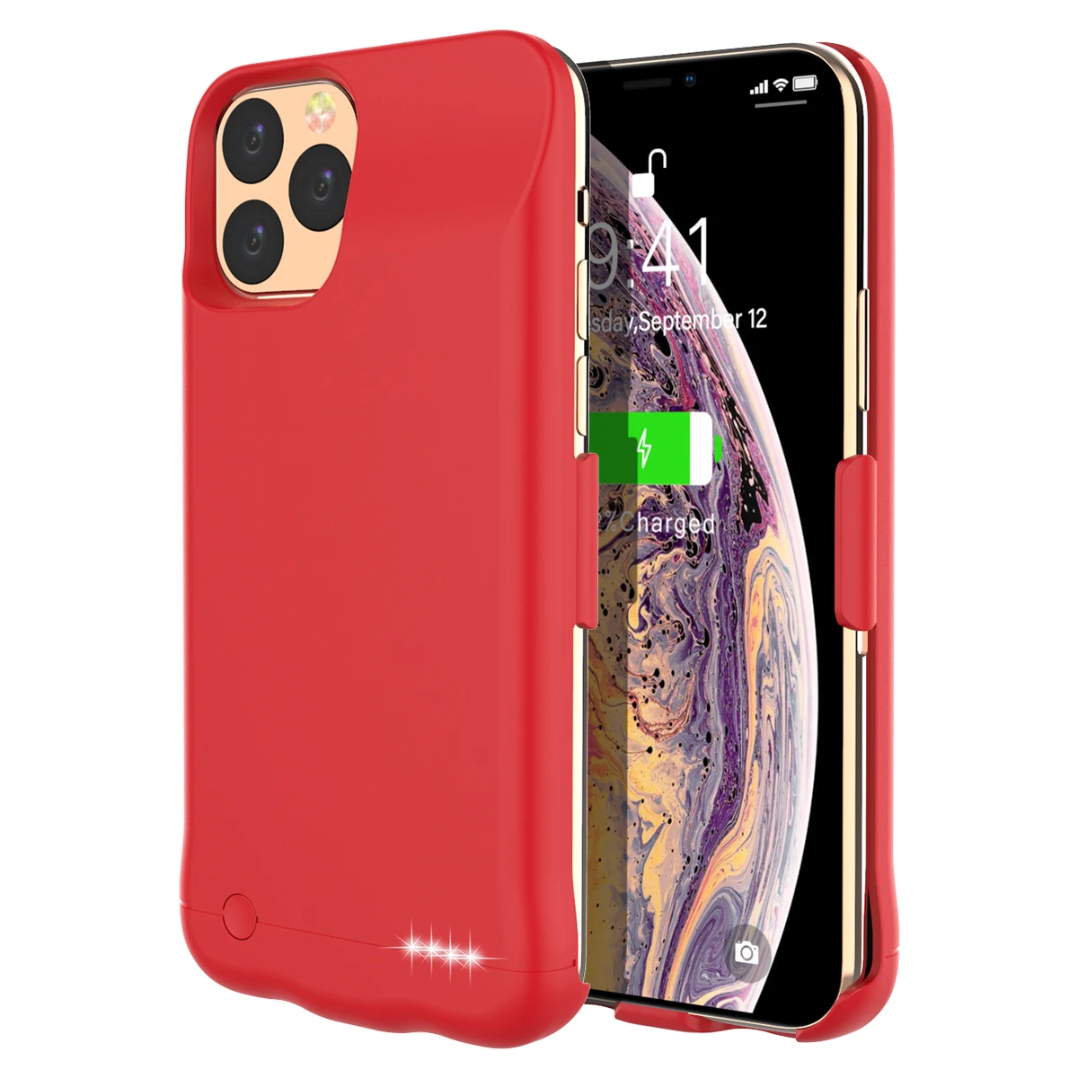 Для iPhone 11 Pro Max 6 5 дюймов 6200 мАч зарядное устройство чехол внешнее резервное power Bank