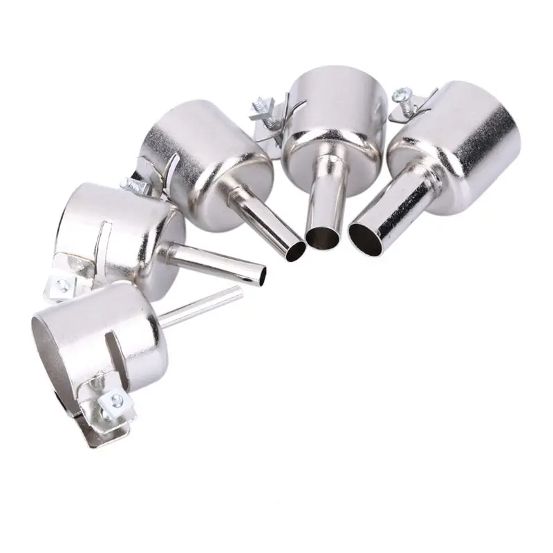 5 шт. Насадка для горячего воздушного пистолета Универсальная насадка 850 852D 898 858