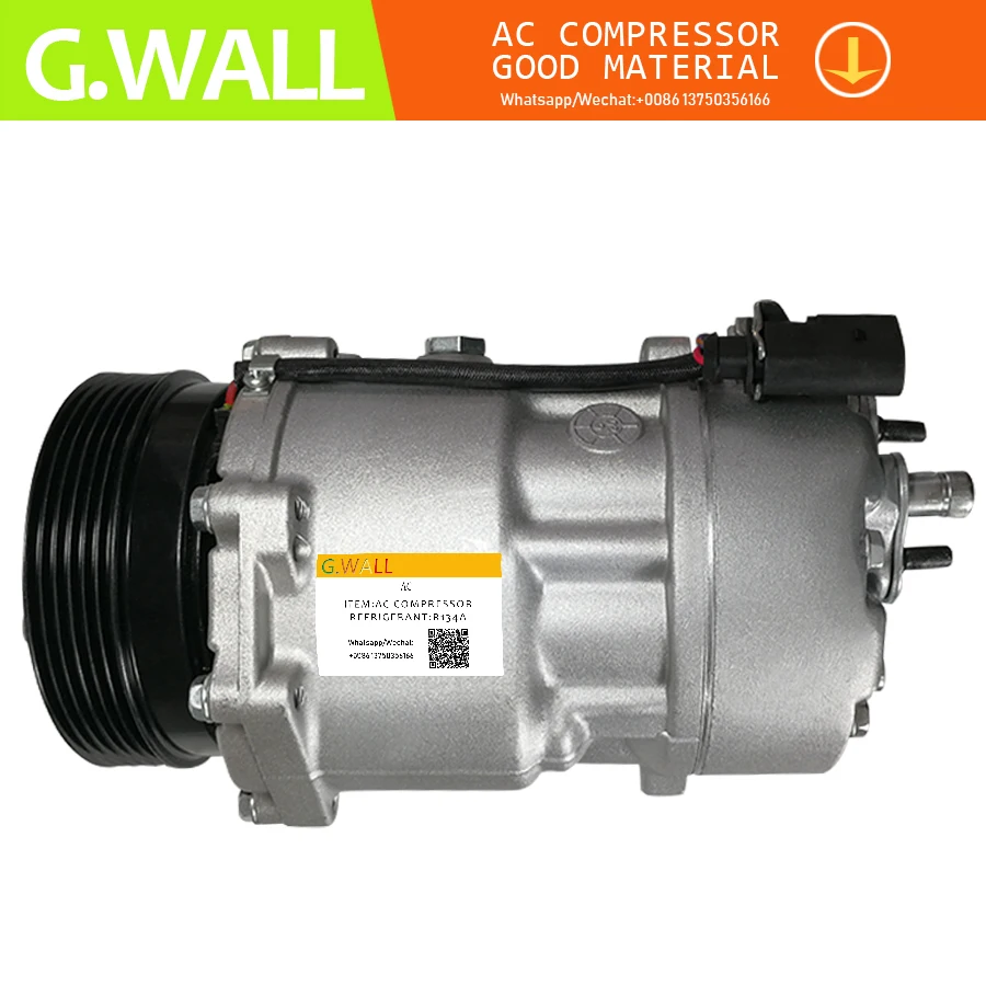 Для компрессора Sanden sd7v16 для Volkswagen Beetle Golf Jettas Bettle 00-05 A3 1J0820803K 1J0820805 1J0820803L |