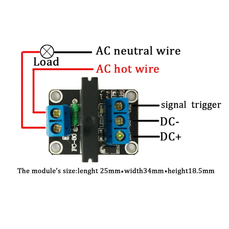 Умная электроника 1/2/4/8 каналов 5 в постоянного тока релейный модуль