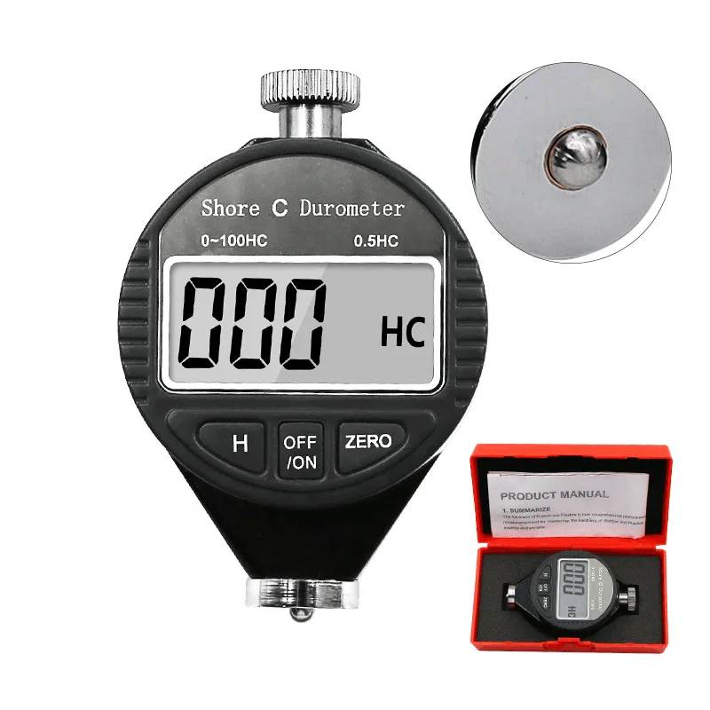 

HA HD HC Digital Shore Durometer Sclerometer Rubber Hardness Tester Meter paragraph