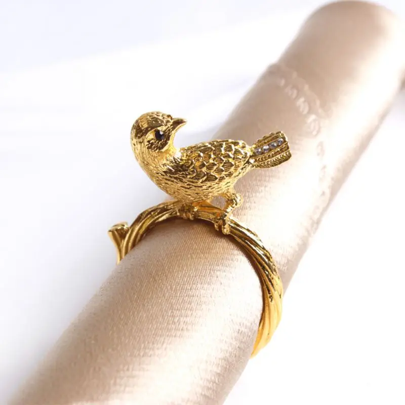 Свадебное мероприятие украшения цвета: золотистый Серебристый кольца для