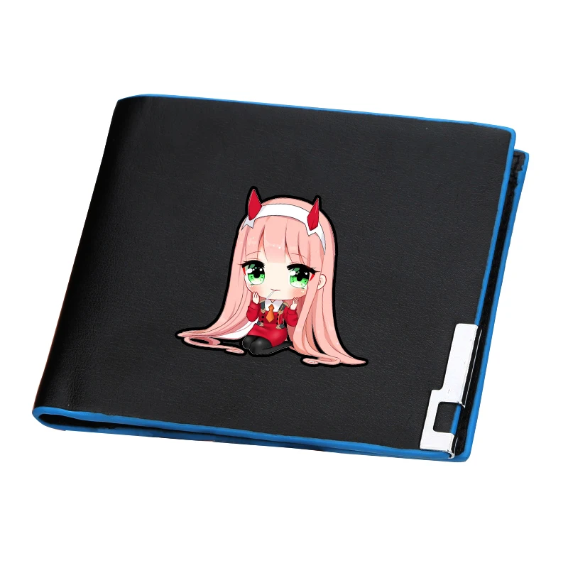 Короткий кошелек DARLING in the FRANXX с рисунком из мультфильма ZERO TWO Money Bag фирменные