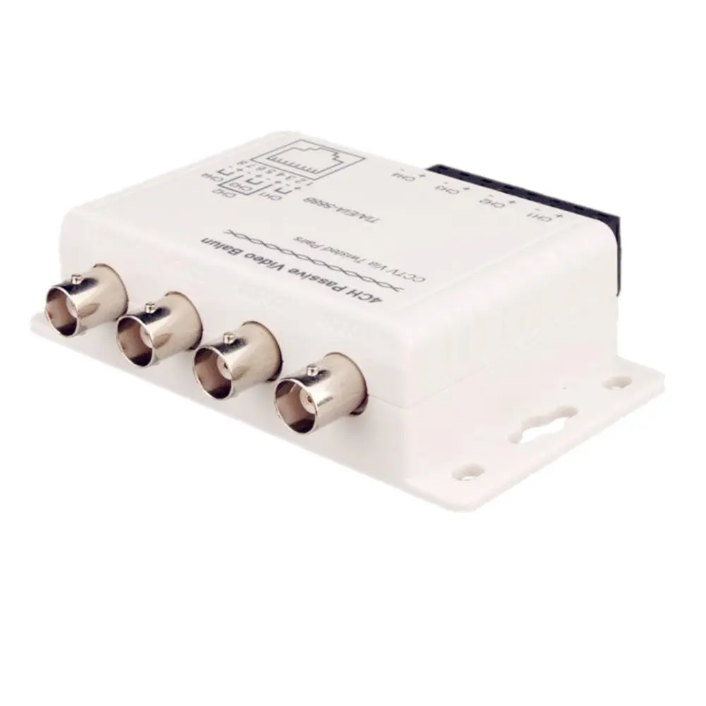 Пассивный видеопередатчик CH UTP RJ45 коаксиальный трансивер кабель BNC Cat5 передача
