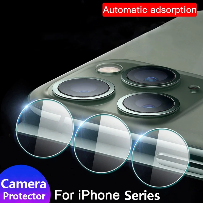 Защита объектива камеры для iPhone 11 Pro XS Max XR закаленное стекло экрана iPhon 8 7 6s Plus Cristal