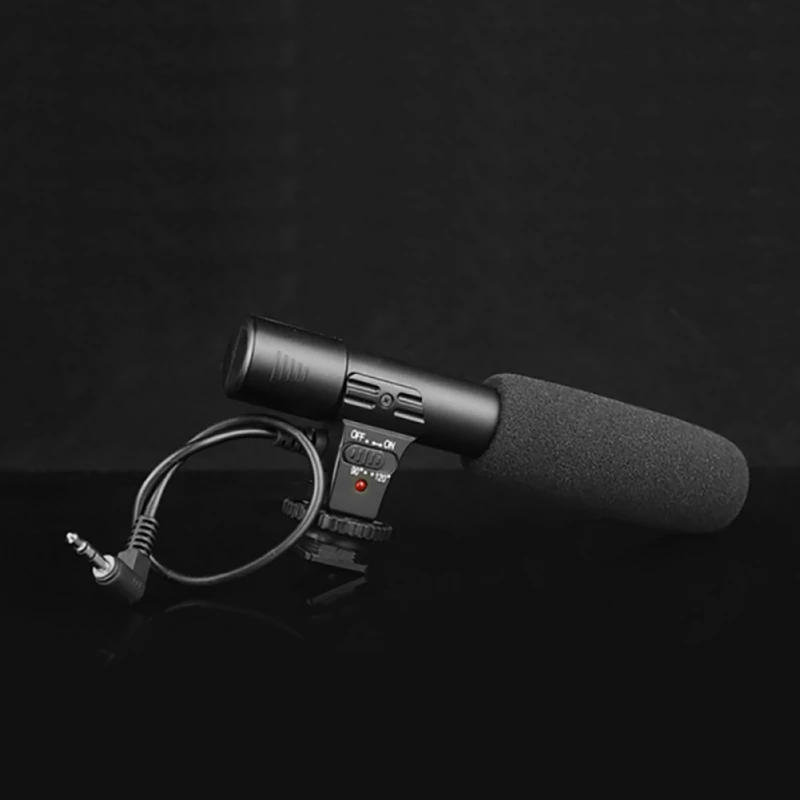 MIC-05/MIC-01 профессиональный микрофон Гиперкардиоидный микро поддержка камеры ПК Запись микрофон Hifi 3,5 мм разъем микрофон