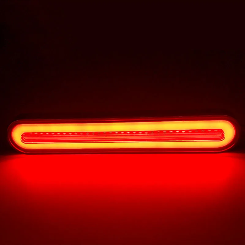 2 шт. новое поколение 100LED трейлер грузовик тормозной светильник 3 в 1 неоновый Halo