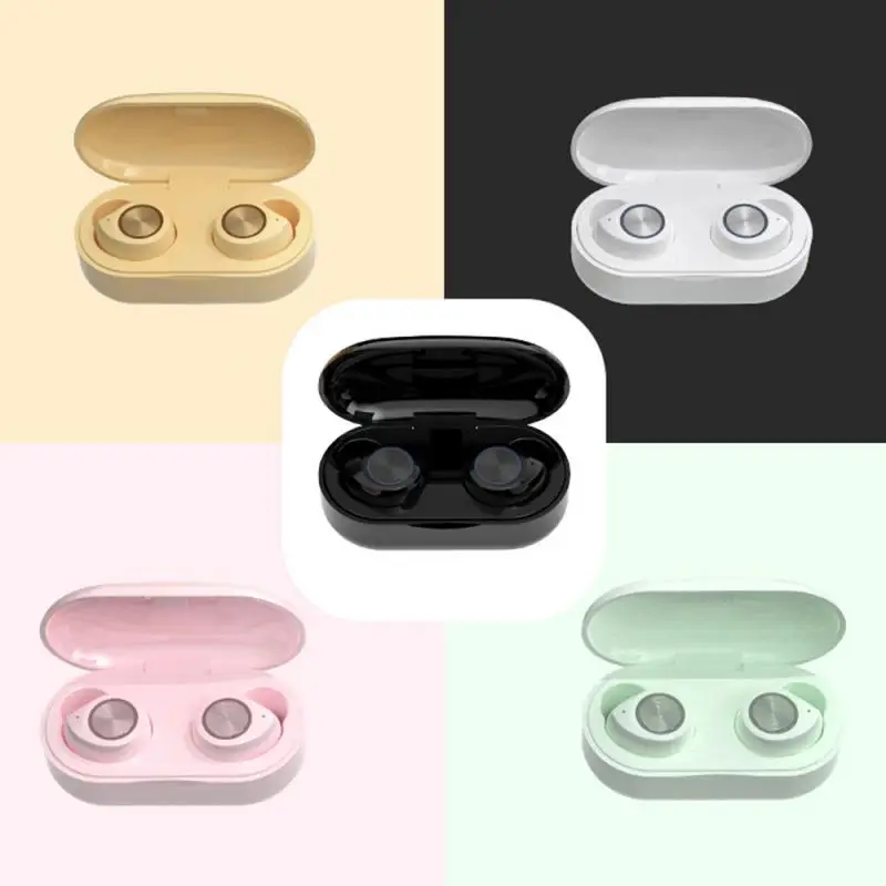 TWS беспроводные наушники, Bluetooth наушники 5,0, сенсорное управление, наушники с микрофонами, гарнитура, шумоподавление, Hi-Fi стерео TW60