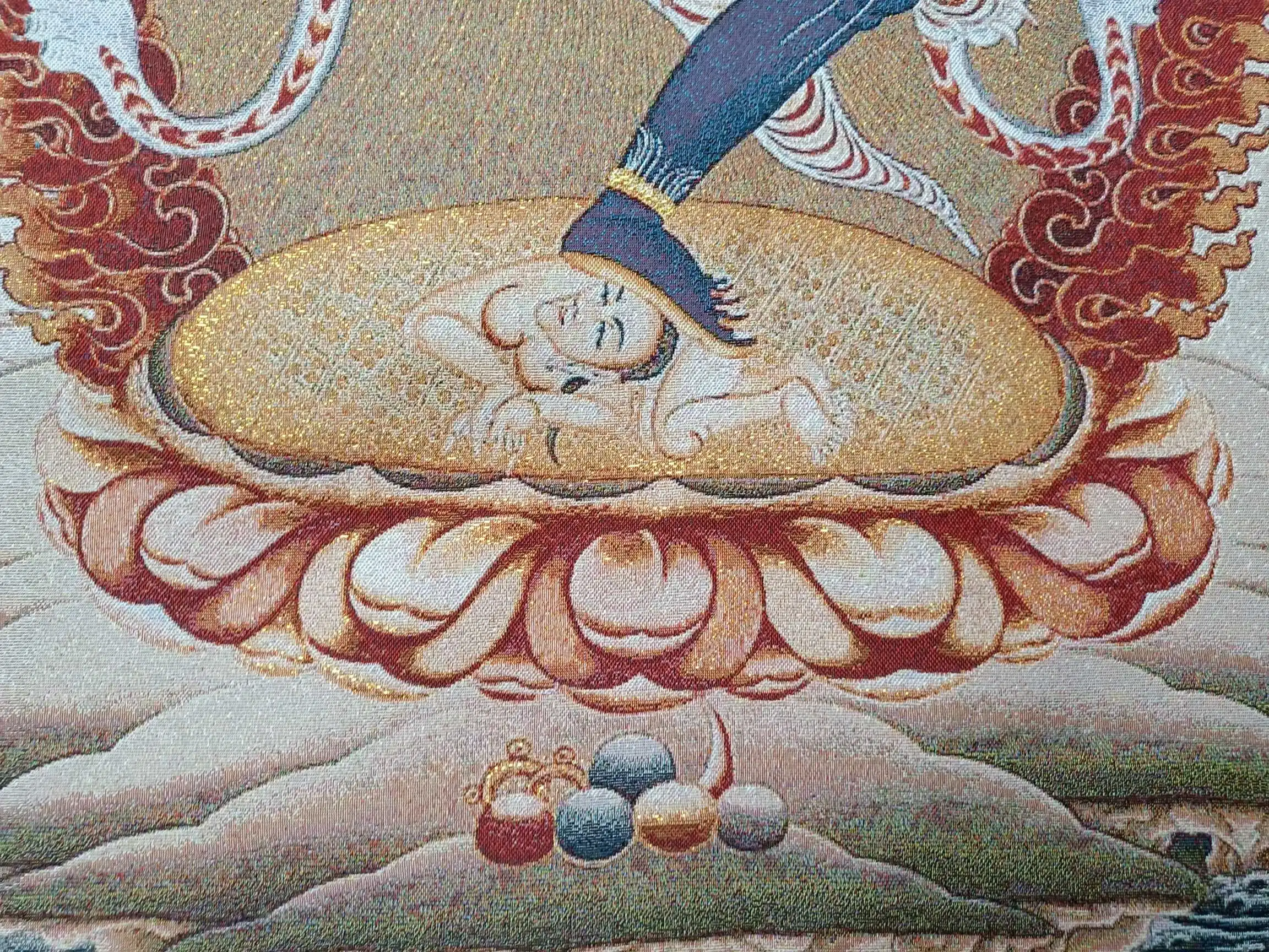 36&quot Tibet Tibetan Embroidered Cloth Silk Buddhism Vajrayogini Tangka Thangka Mural Buddha Home Decor | Дом и сад