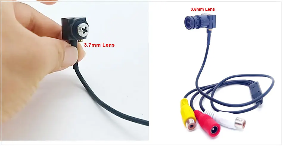 Аналоговая цветная мини-камера 800TVL маленькая камера FPV видеонаблюдения для