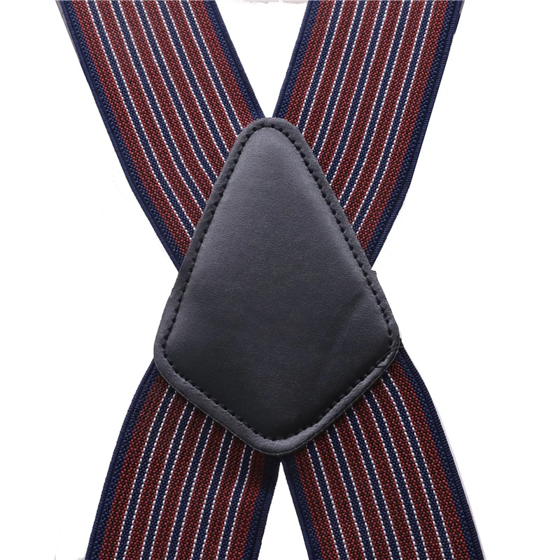130cm Extra Long Suspenders Plus Size Men Pants X Back Strong Clips 5cm Width Braces With X-back Trousers Man Braces Strap