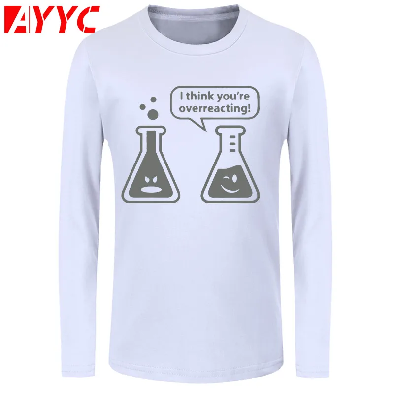 Мужская футболка с длинным рукавом AYYC изображением животных цифровая надписью You