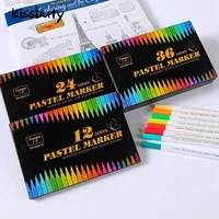 122436 colors acrylic pastel marker pen highlighter pens album graffitiglass ceramic wood wetal acrylic paint art pen