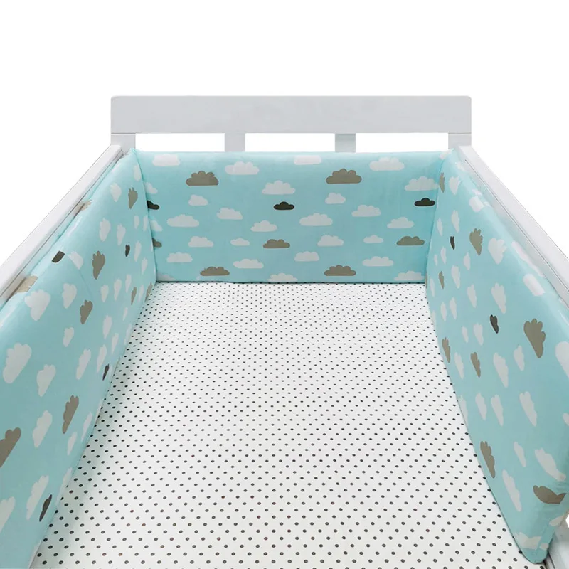 

200cm*30cm Newborn Bed Fence Baby Children Drop-proof Cotton Bed Fence Cotton Crib Fence Anti-collision and Anti-drop Bumper